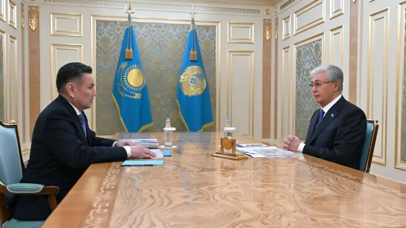 Мемлекет басшысы Шығыс Қазақстан облысының әкімі Нұрымбет Сақтағановты қабылдады