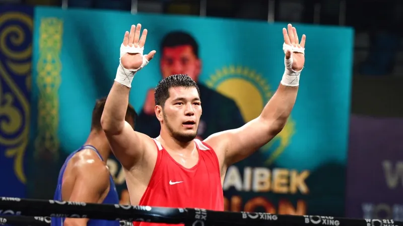 Айбек Оралбай бокстан Азия чемпионатының 1/2 финалына өтті