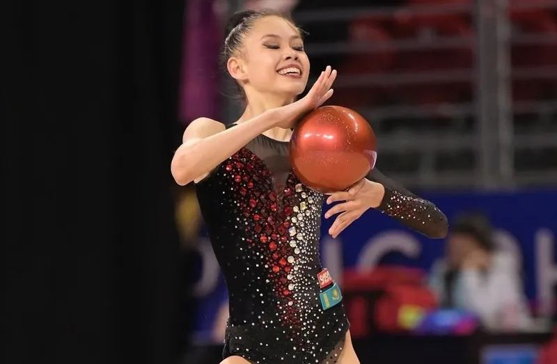 Гимнаст Ақмарал Ерекешева Франциядағы Гран-приде қола медаль жеңіп алды