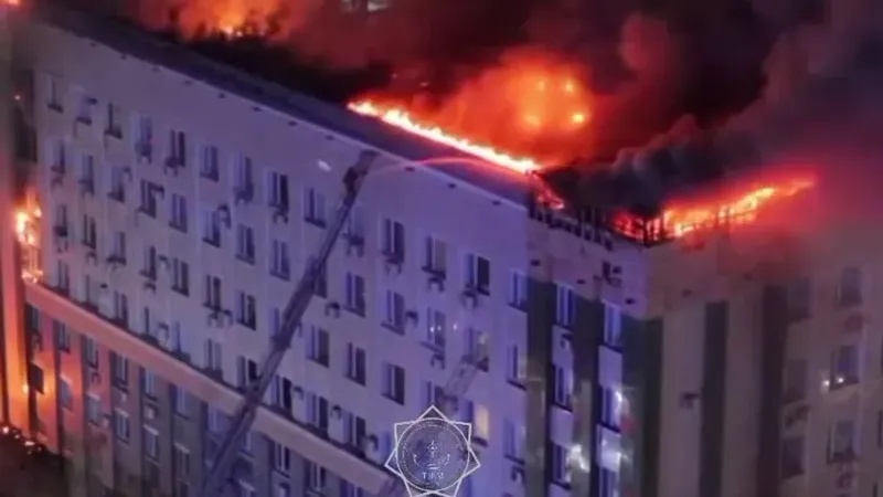 Ақтөбе облысы әкімдігінде болған ірі өртке байланысты Асхат Шахаров мәлімдеме жасады