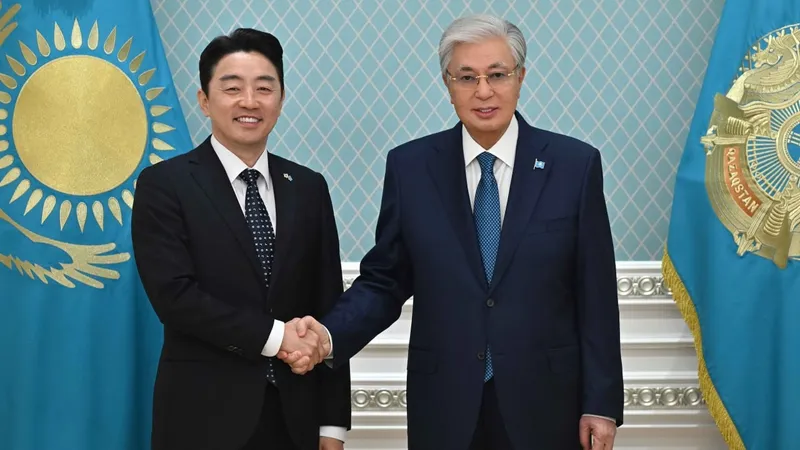 Қасым-Жомарт Тоқаев Корея президентінің арнаулы өкілін қабылдады