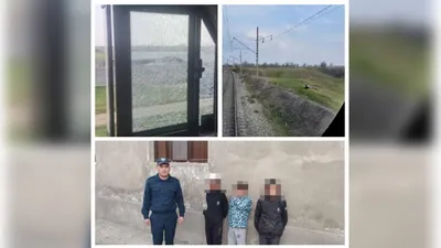 Шымкентте балалар электровоз кабинасына тас лақтырған , сурет - Zakon.kz жаңалық 09.04.2026 18:20