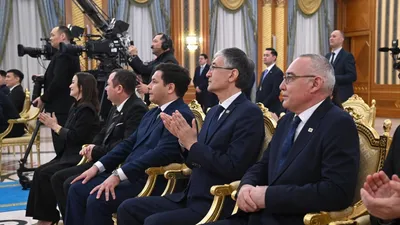 Мемлекет басшысы Қасым-Жомарт Тоқаев Қазақстанның біртұтас халық ретінде жарқын болашаққа нық қадам басатынын айтты, деп хабарлайды Zakon.kz., сурет - Zakon.kz жаңалық 10.04.2026 13:42