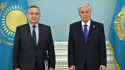  Ұжымдық қауіпсіздік туралы шарт ұйымының хатшысы президентпен кездесті, сурет - Zakon.kz жаңалық 13.04.2026 16:21