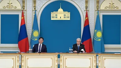 Қазақстан мен Моңғолия президенттері БАҚ өкілдеріне арналған брифинг өткізді