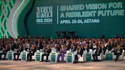 Мемлекет басшысы Қасым-Жомарт Тоқаев Қазақстанның экологиялық саясаттағы басымдықтарына тоқталып, бұл бағыттағы жұмыстардың заңнамалық негізде күшейтіліп жатқанын айтты, деп хабарлайды Zakon.kz., сурет - Zakon.kz жаңалық 22.04.2026 13:25