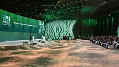 Мемлекет басшысы Қазақстанның энергетикалық саясаты мен "жасыл" экономикаға көшу бағытындағы жоспарлар туралы айтты, деп хабарлайды Zakon.kz., сурет - Zakon.kz жаңалық 22.04.2026 13:27