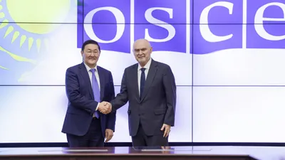 Адам саудасы, сыбайлас жемқорлық, қаржыны жылыстату: Берік Асылов ЕҚЫҰ Бас хатшысымен не талқылады, сурет - Zakon.kz жаңалық 23.04.2026 18:54