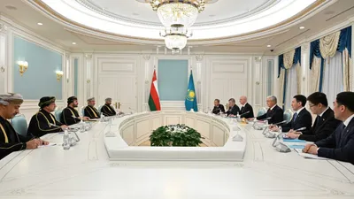 Қазақстан мен Оман жаңа ынтымақтастық кезеңіне дайындалуда, сурет - Zakon.kz жаңалық 23.04.2026 20:47