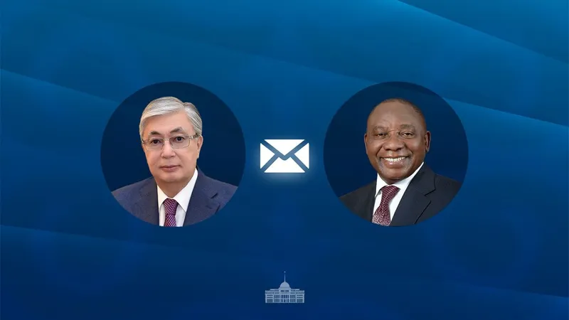 Мемлекет басшысы Оңтүстік Африка Республикасының президентіне құттықтау жеделхатын жолдады