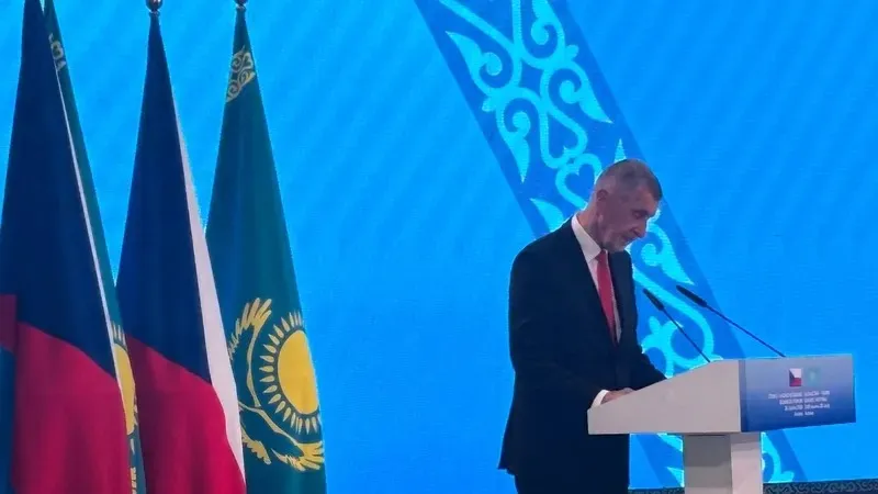 "Ең үздіктерді әкелдік": Бабиш Чехияның Қазақстанға ұзақ мерзімді қызығушылығы бар екенін мәлімдеді