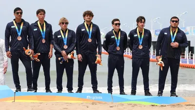 Қазақстан құрамасы 2026 жылғы жағажайдағы Азия ойындарын сегіз медальмен аяқтады, сурет - Zakon.kz жаңалық 29.04.2026 21:58