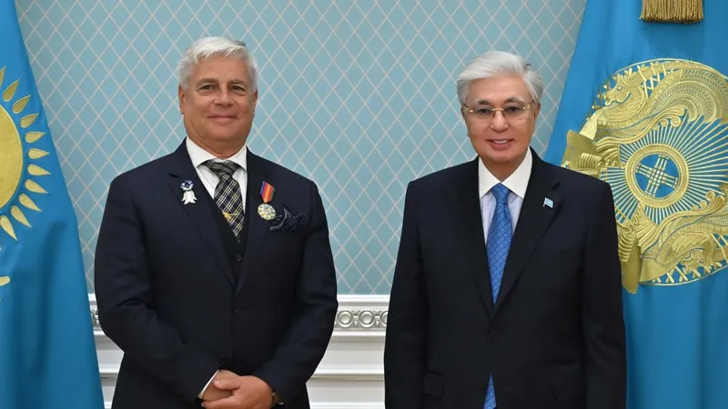 Мемлекет басшысы Халықаралық кинология федерациясының президенті Тамаш Яккельді қабылдады