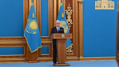 Қазақстан Республикасының Президенті Қасым-Жомарт Тоқаев бүгінгі таңда Қарулы Күштерді заман талабына сай нығайту және елдің қорғаныс қабілетін арттыру бағытында барлық қажетті шаралар қабылданып жатқанын атап өтті., сурет - Zakon.kz жаңалық 06.05.2026 13:03