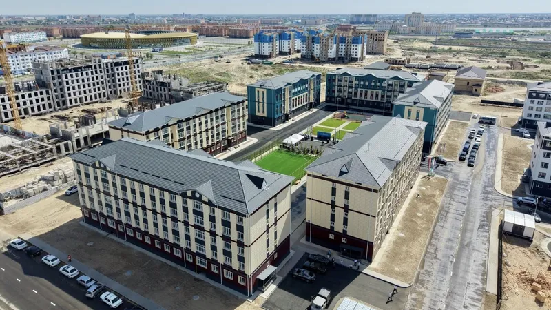 Қызылордада 240 пәтерлік алты көпқабатты тұрғын үй пайдалануға берілді