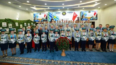 Астанадағы полиция департаментінде Отан қорғаушылар күні мен Жеңістің 81 жылдығына арналған салтанатты іс-шара өтті, сурет - Zakon.kz жаңалық 07.05.2026 10:48