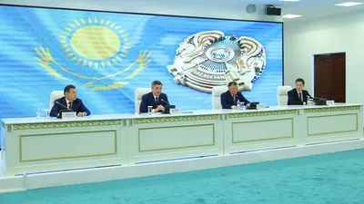 Президент Қасым-Жомарт Тоқаевтың тапсырмасы бойынша Премьер-министр Қызылорда облысы мәслихаты депутаттарының жиналысына қатысты., сурет - Zakon.kz жаңалық 08.05.2026 11:26