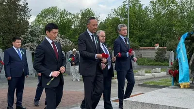 Еске алу, Прага, Ұлы Отан соғысы, қазақстандық жауынгерлер , сурет - Zakon.kz жаңалық 09.05.2026 16:40
