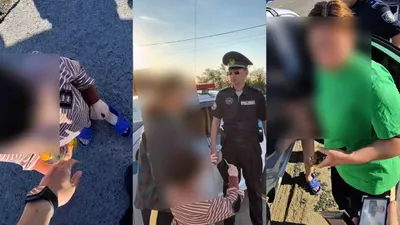 Атырауда полиция қызметкері жоғалған баланы дер кезінде тапты, сурет - Zakon.kz жаңалық 11.05.2026 14:19