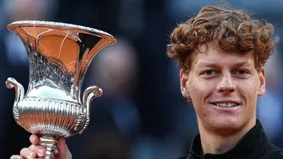 Янник Синнер Римдегі ATP 1000 турнирінде жеңіске жетіп, "Мастерс" иегері атанды, сурет - Zakon.kz жаңалық 18.05.2026 12:59