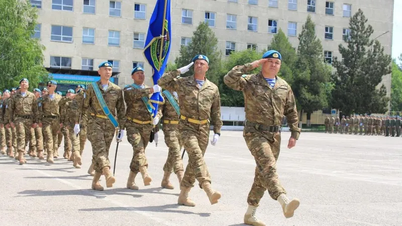 Бітімгерлердің үшінші құрамы Голан жоталарына аттанды, сурет - Zakon.kz жаңалық 19.05.2026 09:45