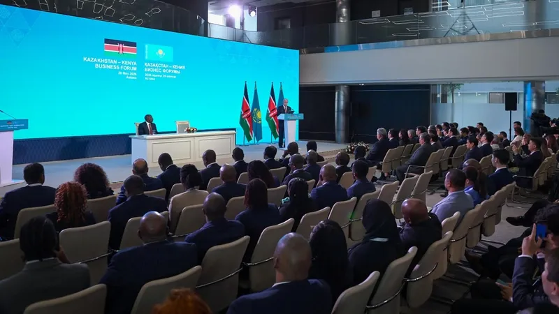 Бизнес-форум, Астана, Қасым-Жомарт Тоқаев, Уильям Руто, Қазақстан-Кения , сурет - Zakon.kz жаңалық 20.05.2026 18:36