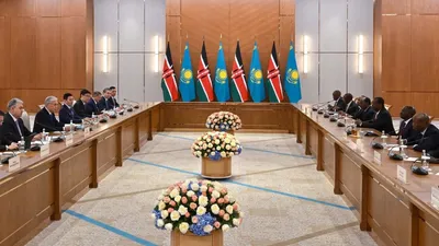 Қазақстан мен Кения президенттері кеңейтілген құрамда келіссөз жүргізді