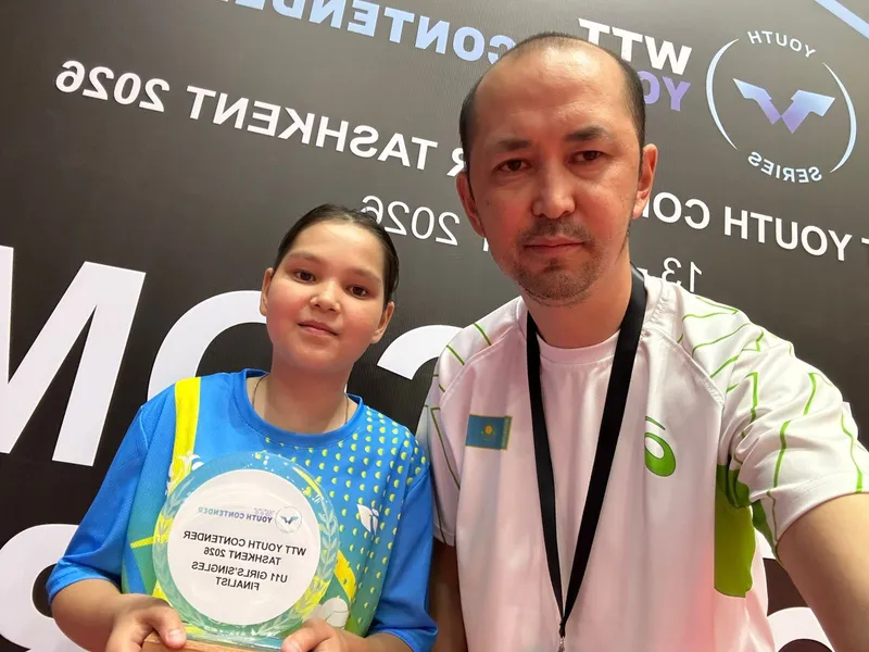Назерке Болатбек Ташкенттегі WTT Youth Contender халықаралық турнирінде күміс жүлдегер атанды, сурет - Zakon.kz жаңалық 19.05.2026 18:06
