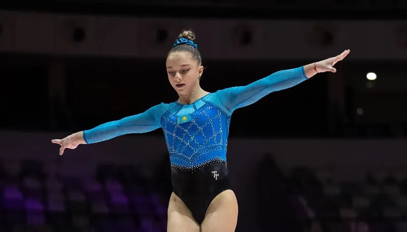 Гимнаст Эвелина Ежова Ташкенттегі Challenge Cup турнирінде топ жарды