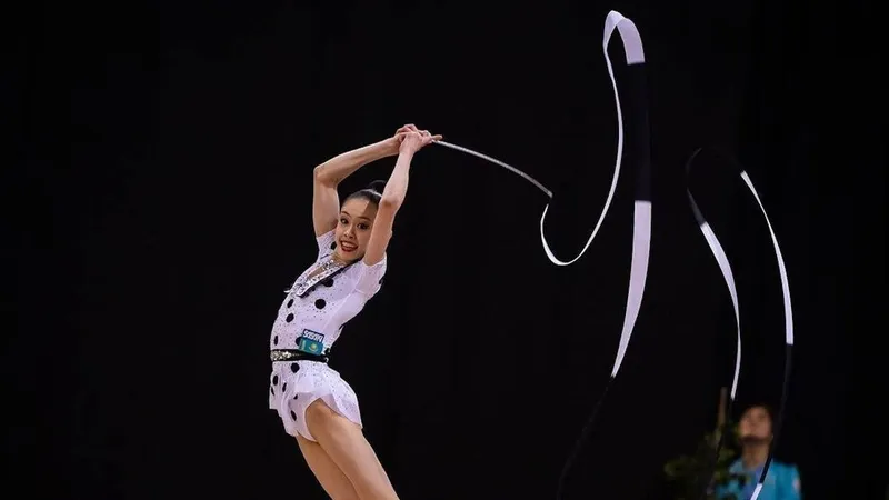 Көркем гимнастика, Азия чемпионаты, Қазақстан құрамасы , сурет - Zakon.kz жаңалық 26.05.2026 18:37