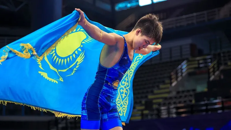 Қазақстан күрестен жасөспірімдер арасындағы Азия чемпионатында 14 медаль жеңіп алды