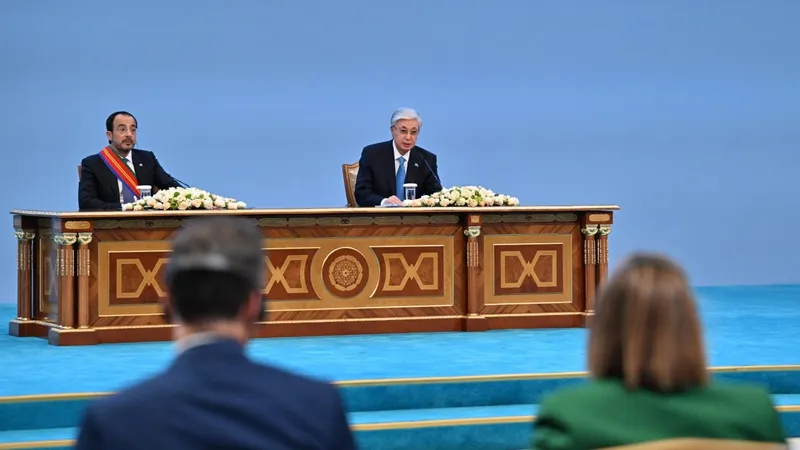 Қазақстан мен Кипр президенттері БАҚ өкілдеріне арналған брифинг өткізді