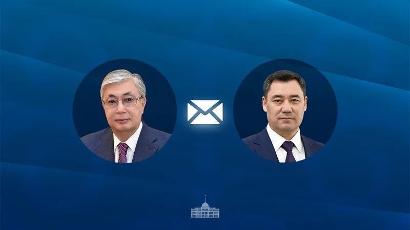 Құттықтау жеделхаты, Тоқаев, Қырғызстан, президент, Садыр Жапаров, сурет - Zakon.kz жаңалық 03.06.2026 22:57