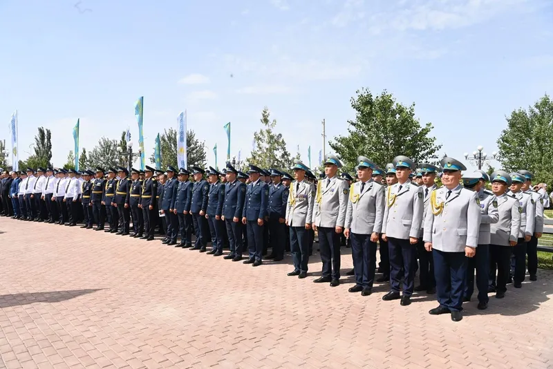 Қызылордада "Рәміздер рухы – Конституцияның күші" атты жалпыұлттық патриоттық акция өтті , сурет - Zakon.kz жаңалық 04.06.2026 14:28