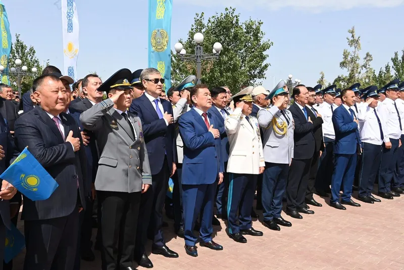Қызылордада "Рәміздер рухы – Конституцияның күші" атты жалпыұлттық патриоттық акция өтті , сурет - Zakon.kz жаңалық 04.06.2026 14:28