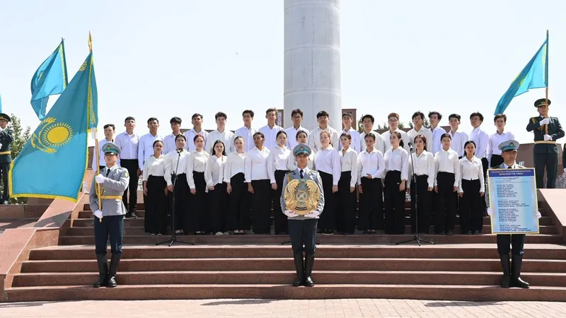 Қызылордада "Рәміздер рухы - Конституцияның күші" атты жалпыұлттық патриоттық акция өтті 