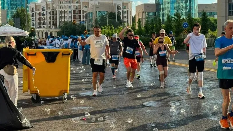 Марафон, Astana Half Marathon, Таза Қазақстан, акция, плоггинг , сурет - Zakon.kz жаңалық 07.06.2026 11:50