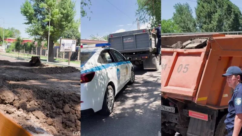 Алматыда полиция жүк тасымалына бақылауды күшейтті, сурет - Zakon.kz жаңалық 09.06.2026 21:58