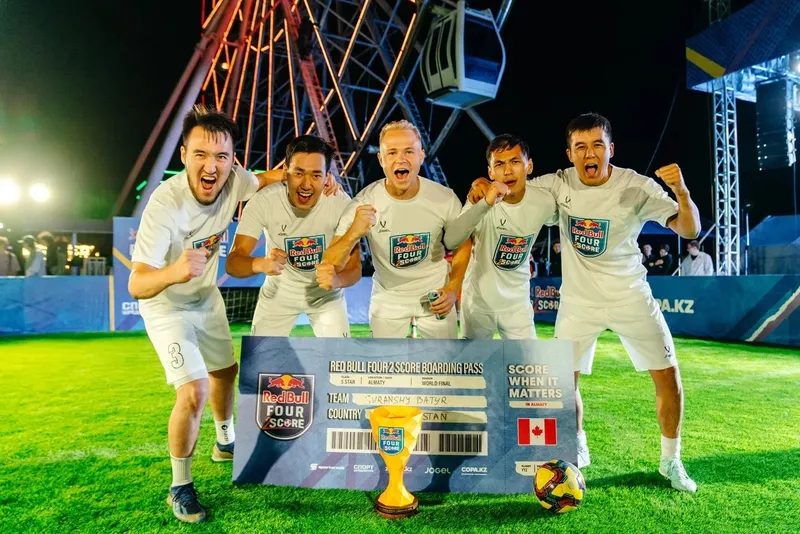 "Сұраншы батыр" екінші жыл қатарынан Red Bull Four 2 Score-тың финалын жеңіп, әлемдік додаға жолдама алды , сурет - Zakon.kz жаңалық 09.06.2026 17:20