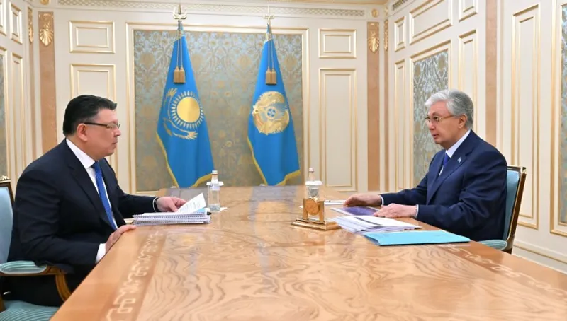 Тоқаев Премьер-министрдің орынбасары Қанат Бозымбаевты қабылдады