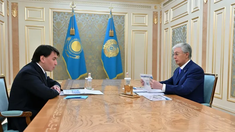Мемлекет басшысы Бәсекелестікті қорғау және дамыту агенттігінің төрағасын қабылдады