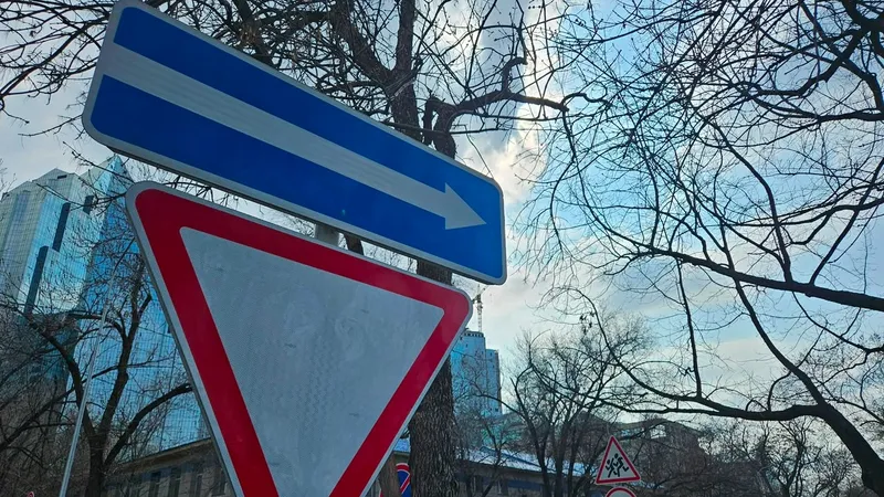Алматының Алмалы ауданында жол қозғалысының жаңа схемасы пилоттық режимде іске қосылады