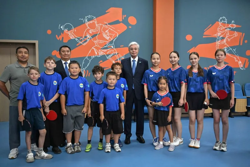 Тоқаев Burabay Arena спорт сарайына барды, сурет - Zakon.kz жаңалық 26.06.2026 18:02
