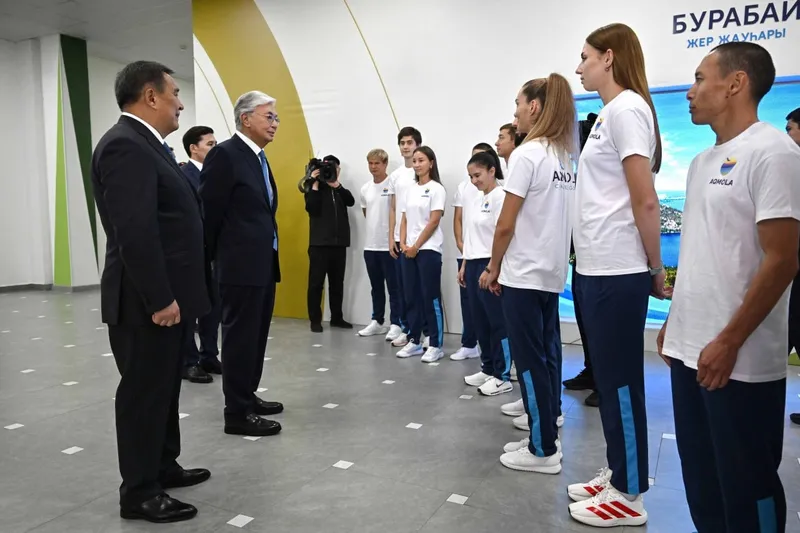 Тоқаев Burabay Arena спорт сарайына барды, сурет - Zakon.kz жаңалық 26.06.2026 18:02