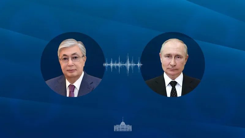 Телефон арқылы сөйлесу, Қасым-Жомарт Тоқаев, Владимир Путин, сурет - Zakon.kz жаңалық 30.06.2026 17:33