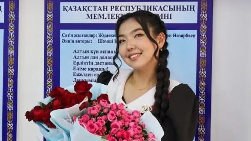 Қызылорда облысының тұрғыны Балхан Әлфия Ұлттық бірыңғай тестілеудің (ҰБТ) негізгі кезеңінде 140 баллдың иегері атанды., сурет - Zakon.kz жаңалық 02.07.2026 12:32