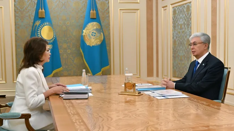 Мемлекет басшысы Аида Балаеваны қабылдады