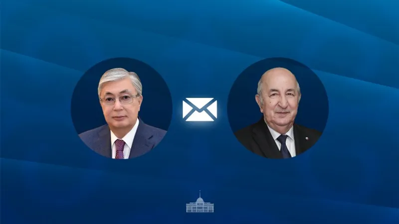 Тоқаев Алжир Президентіне құттықтау жеделхатын жолдады