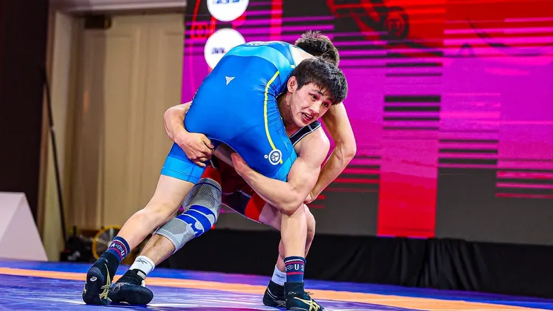 Қазақстандық үш балуан күрестен U20 Азия чемпионатының финалына өтті, сурет - Zakon.kz жаңалық 05.07.2026 16:45