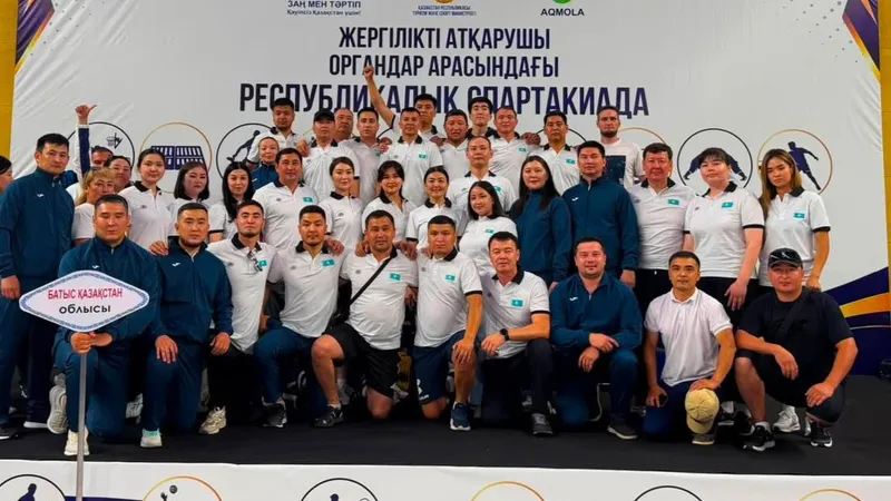 10–17 шілде күндері Көкшетау қаласында жергілікті атқарушы орган қызметкерлері арасында дәстүрлі республикалық спартакиада өтті., сурет - Zakon.kz жаңалық 17.07.2026 10:08